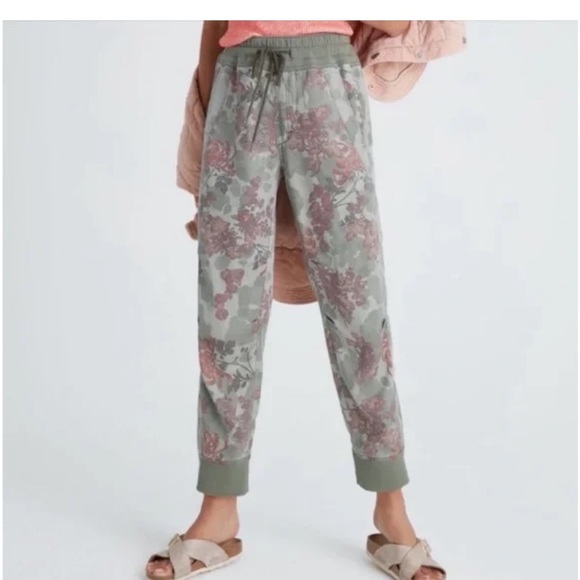Anthropologie Nomad floral joggers. Worn‎ once or twice. Retail 108 - Picture 1 of 8